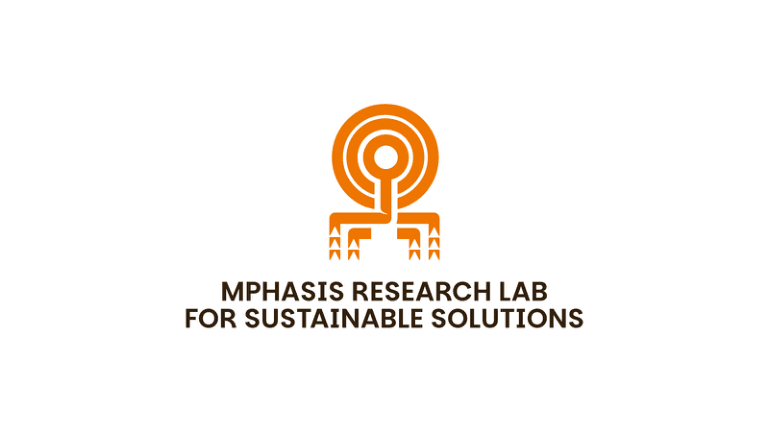 Mphasis Research Lab for Sustainable Solutions — Orange signal mark